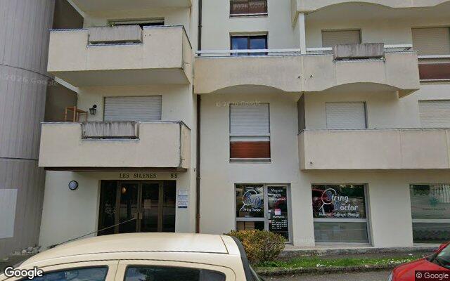 Façade : 55 avenue de la Mavéria, Annecy